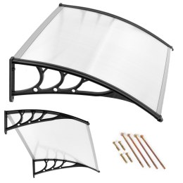 Daszek nad drzwi 150x80 cm zadaszenie osłona poliwęglan MultiGarden