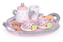 Drewniany Zestaw Do Herbaty Ecotoys 15 Elementów Filiżanki Czajnik