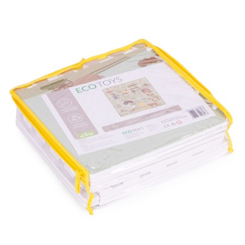 Duża Mata Piankowa EVA Farma 90,5x90,5 cm 21 Elementów ECOTOYS