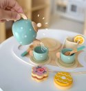 Serwis Do Herbaty Ecotoys Drewniany 27 Elementów Zabawa Dla Dzieci