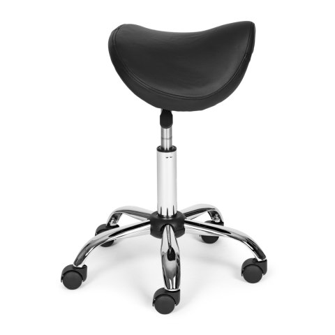 Taboret kosmetyczny ModernHome obrotowy regulowany 49-63 cm