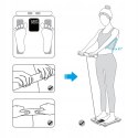 Waga łazienkowa analityczna Webber 15 parametrów Bluetooth