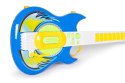 Zestaw Gitara Elektryczna Dla Dzieci Niebieska Mikrofon Statyw MP3