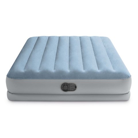 Materac dmuchany dwuosobowy Intex 203x152x36 cm z pompką