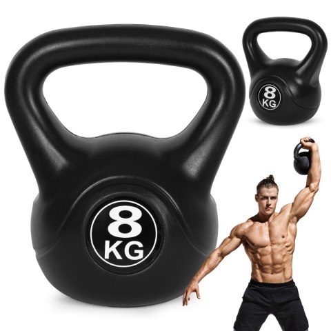 Kettlebell MOVEPRO 8 kg odważnik do ćwiczeń fitness