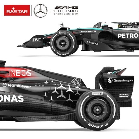 Samochód Zdalnie Sterowany Mercedes AMG F1 W15 E Skala 1:12 Rastar