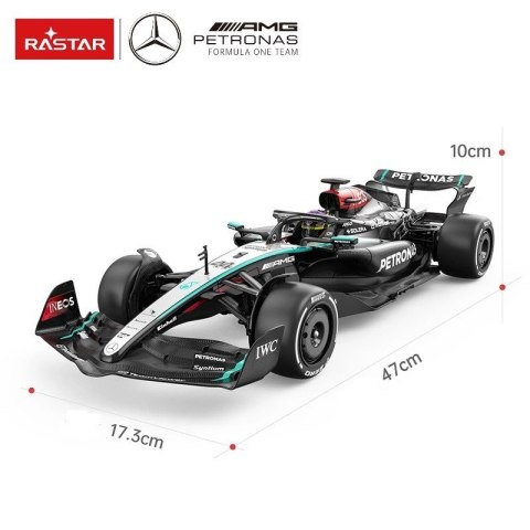 Samochód Zdalnie Sterowany Mercedes AMG F1 W15 E Skala 1:12 Rastar