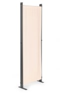Parawan ogrodowy 3-panelowy MultiGarden 167x164 cm beżowy
