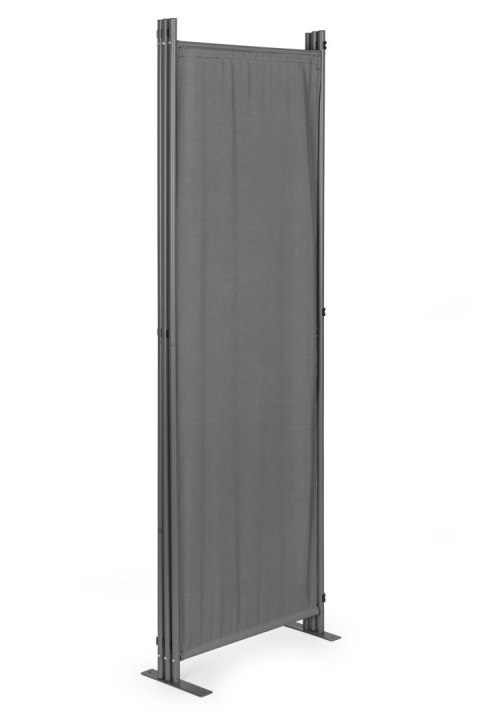 Parawan ogrodowy 3-panelowy MultiGarden 167x164 cm szary