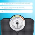 Waga łazienkowa mechaniczna Webber BMI do 180 kg czarna