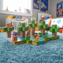 Klocki magnetyczne 142 elementy sześciany dinozaury