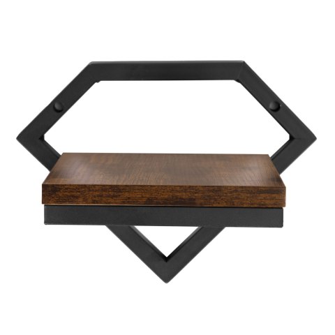 Kwietnik ścienny półka loft ModernHome 25,5x19x19 cm