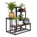 Kwietnik stojący ModernHome loft 4 półki 67 cm