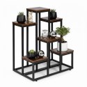 Kwietnik stojący ModernHome loft 6 półek 67 cm