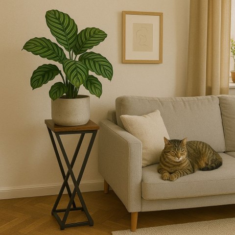Kwietnik stojący ModernHome loft 24x24x61 cm