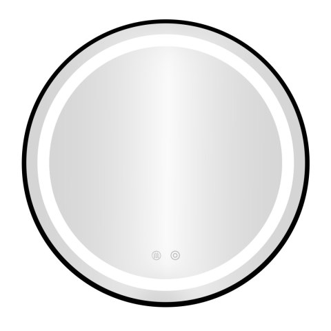 Lustro łazienkowe LED 60 cm ModernHome 3 barwy anti-fog