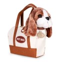 Pluszowy Piesek Beagle W Torebce Z Szczotką Zabawka Dla Dzieci