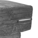 Sofa Modułowa ECOTOYS 4 Elementy Szara Miękka Poduszka DIY Dla Dzieci