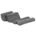Sofa modułowa dla dzieci ECOTOYS 10 poduch szara szenil