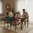Stół ModernHome 120x60 cm do kuchni i biura 4-5 osób