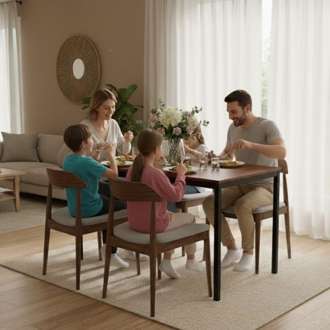 Stół ModernHome 120x60 cm do kuchni i biura 4-5 osób