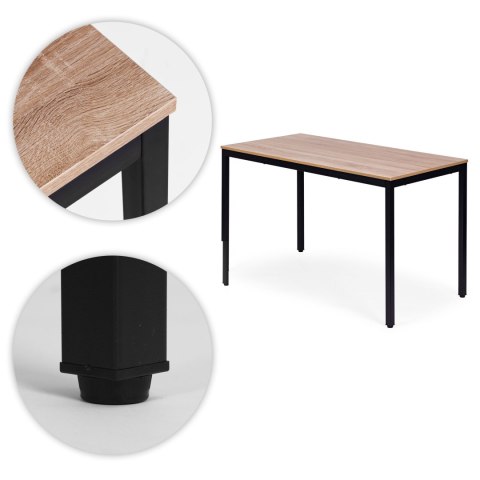 Stół ModernHome 120x60 cm do kuchni i biura 4-5 osób