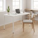 Stół ModernHome 120x60 cm biały do kuchni i biura