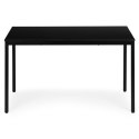 Stół ModernHome 120x60 cm do kuchni i biura czarny