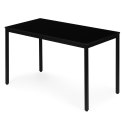 Stół ModernHome 120x60 cm do kuchni i biura czarny