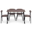 Zestaw mebli OSLO ModernHome stół 110x70 cm + 4 krzesła