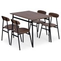 Zestaw mebli OSLO ModernHome stół 110x70 cm + 4 krzesła