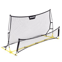 Rebounder trenażer piłkarski dwustronny do treningu strzałów 220x120 cm MOVEPRO