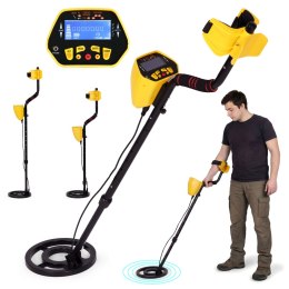 Wykrywacz metali GC-1028 3 tryby LCD wodoodporna cewka