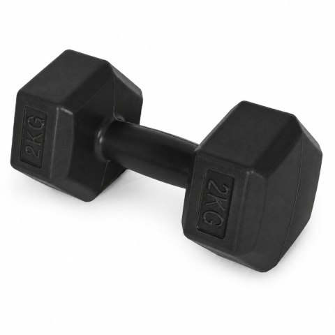 Hantle sześciokątne MOVEPRO 2x2 kg czarne