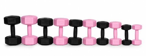 Hantle sześciokątne MOVEPRO 2x3 kg czarne