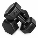 Hantle sześciokątne MOVEPRO 2x4 kg czarne
