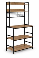 Regał kuchenny ModernHome 84 cm 6 poziomów jasny dąb