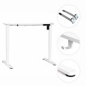 Elektryczny stelaż biurka ModernHome 72-118 cm biały