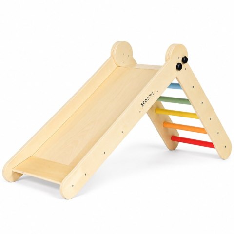 Drewniany Plac Zabaw Henry Ecotoys Montessori Drabinka Z Rampą