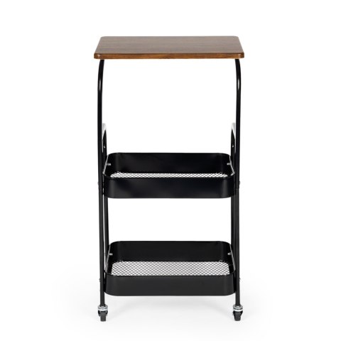 Regał metalowy na kółkach ModernHome 3 poziomy 42x29x75,5 cm