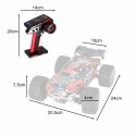 Samochód RC WLToys 184008 1:18 4WD bezszczotkowy 60 km/h LED RTR