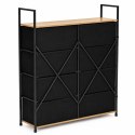 Szafka ModernHome 8 szuflad materiałowych 80 cm loft