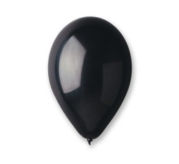 Balon Gemar Metalllic 12 cali 100 szt. Czarny