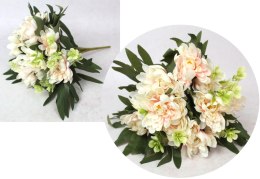 Bukiet dalia wys. 33 cm 12 łodyg (12 kwiatów 9 cm) jasno RÓŻOWA MH-032A