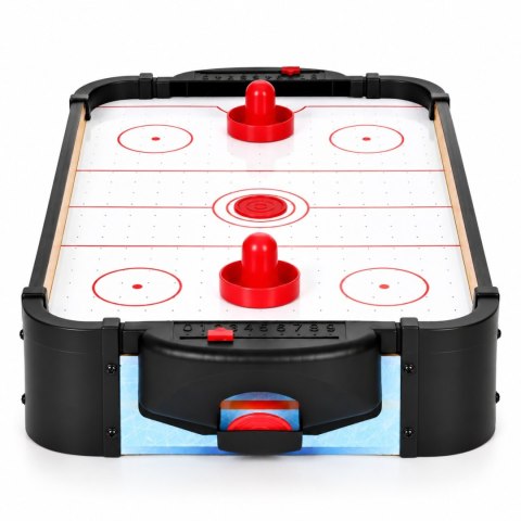 Cymbergaj Air Hockey Ecotoys 58 cm Stół Powietrzny LED Zestaw Akcesoriów