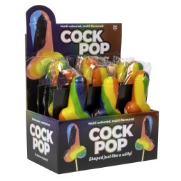 Sexy lizak tęczowy penisek