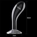 Flawless Clear Prostate Plug 6.0''