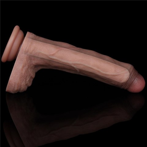 8.5'' Dual Layered Silicone Cock
