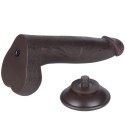8.5'' Sliding Skin Dual Layer Dong Black