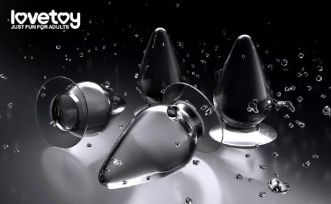 Flawless Clear Anal Plug 4.5''